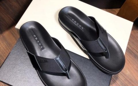 lv新品••PRADA～男士沙滩鞋
