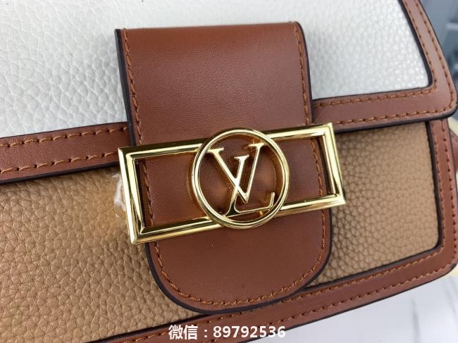 lv原版货 高端品质 M55073 MINI DAUPHINE 手袋