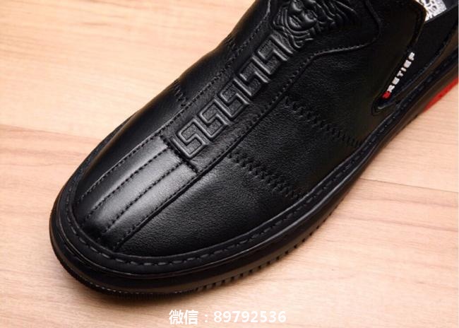 lv 补单到货 认准最高版本 高质量 真材实料 范思哲       男士修脚休闲皮鞋