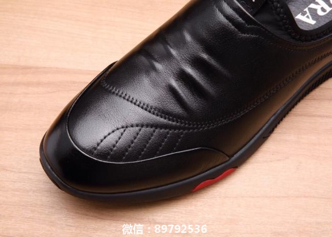 lv高质量真材实料PRADA      男士修脚休闲皮鞋