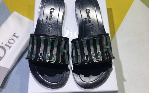 lv  【Dior】立体字母扣拖鞋