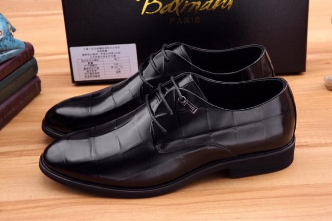 lv高质量 强力推荐巴尔曼     男士修脚休闲皮鞋