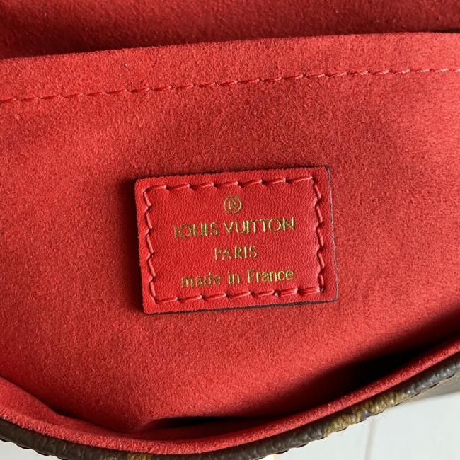 lv顶级原单M44322红色 Locky BB手袋