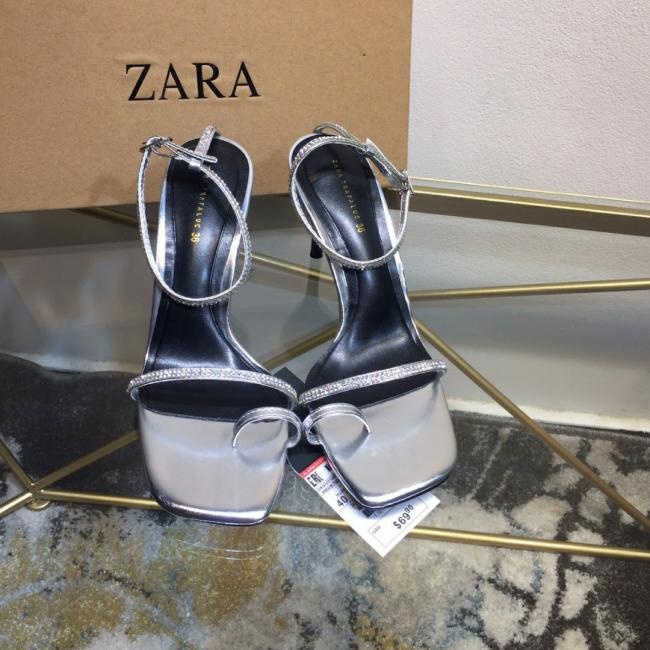 lv。【ZARA】简约的一字钻鞋