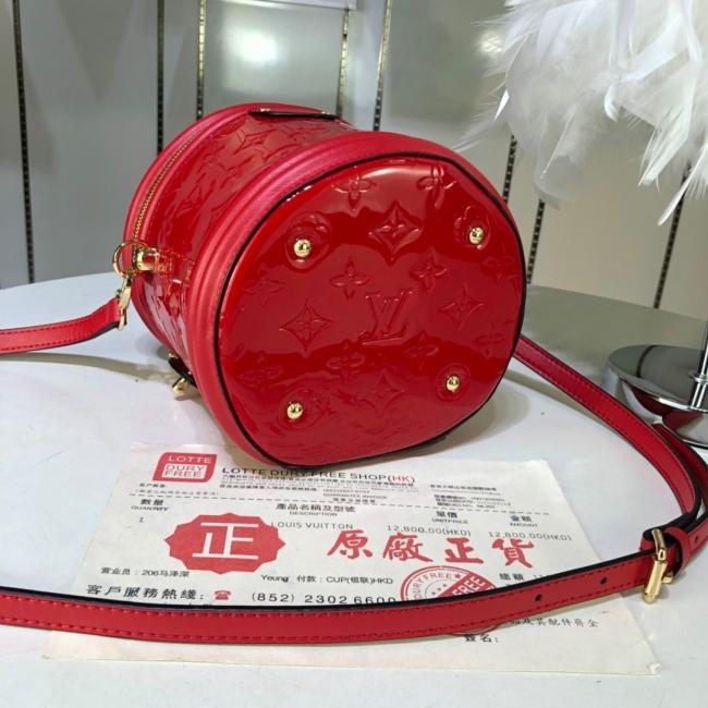 lv 顶级原版 质量超级【强】 M53998  红色 CANNES 手袋