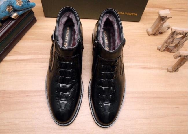 lv☺保暖 高质量 真材实料 真材实料BV 男士修脚休闲皮鞋