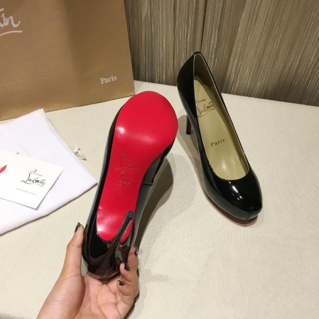 lv（普通底）常年备货2018最新实拍 法国著名品牌红底鞋
