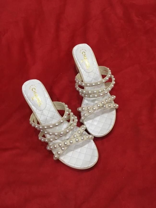 lv  Chanel   18ss⛱️⛱️超美珍珠系列凉鞋