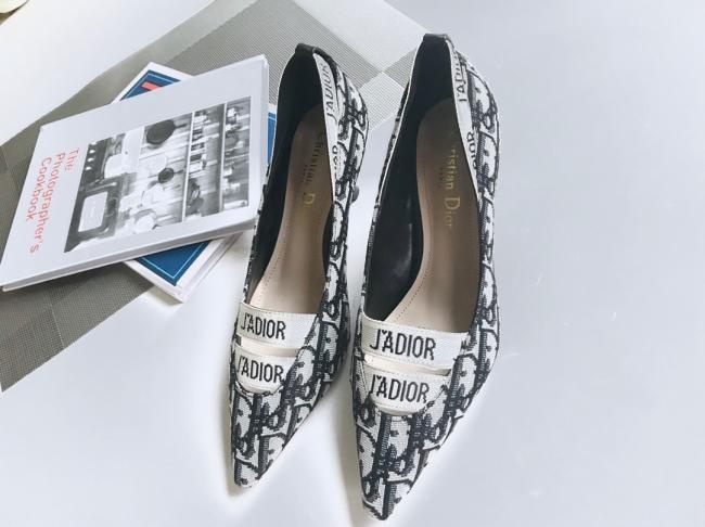 lv  Dior字母单鞋