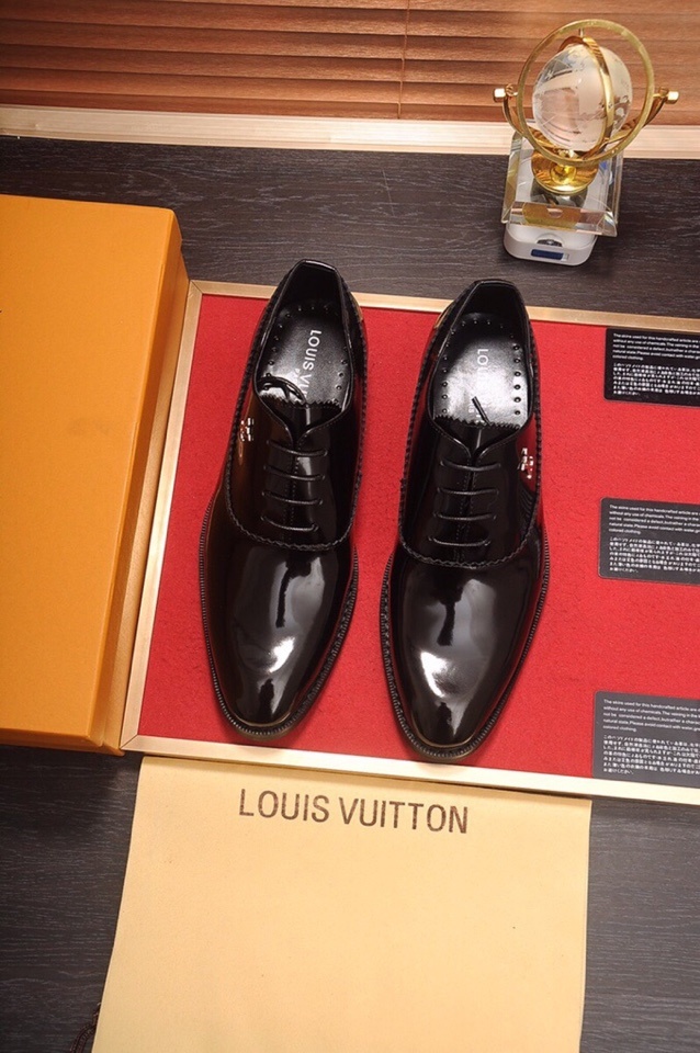 lv 【Louis Vuitton】（全羊皮内里）官网同步休闲正装皮鞋