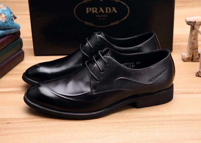 lv高质量 最高版本 真材实料PRADA 男士修脚休闲皮鞋