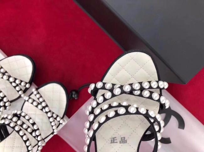 lv  Chanel   18ss⛱️⛱️超美珍珠系列凉鞋