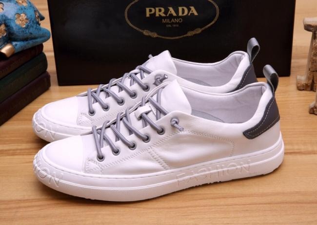 lv高质量 最高版本  PRADA   男士修脚休闲皮鞋