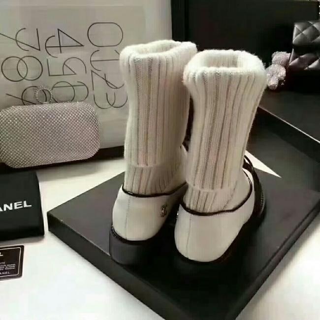 lv  【 Chanel】小香拼接毛线靴