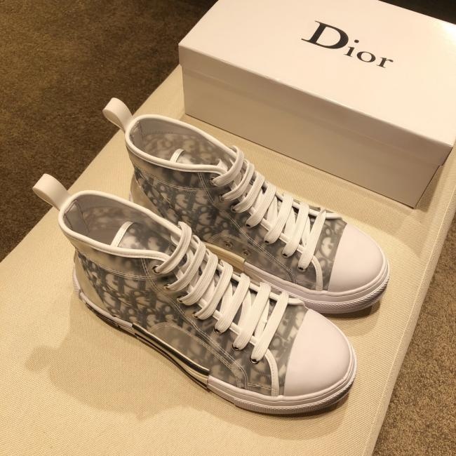 lv出厂价 高端顶级❗️迪奥 Dior Homme X Kaws By Kim Jones透明高帮运动鞋