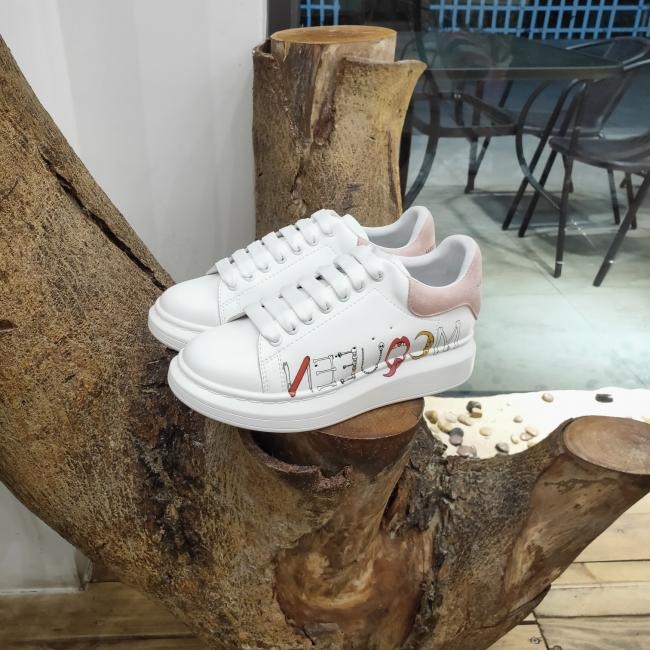 lv  Alexander McQueen麦昆3D打印小白鞋
