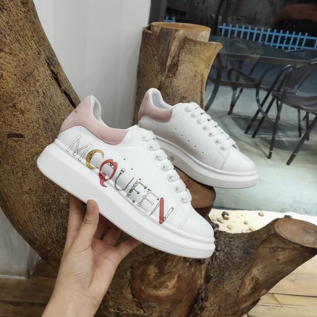 lv  Alexander McQueen麦昆3D打印小白鞋