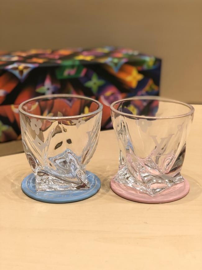 lv驴牌玻璃杯➕杯垫型号：玻璃杯流水号：LS301350300AA