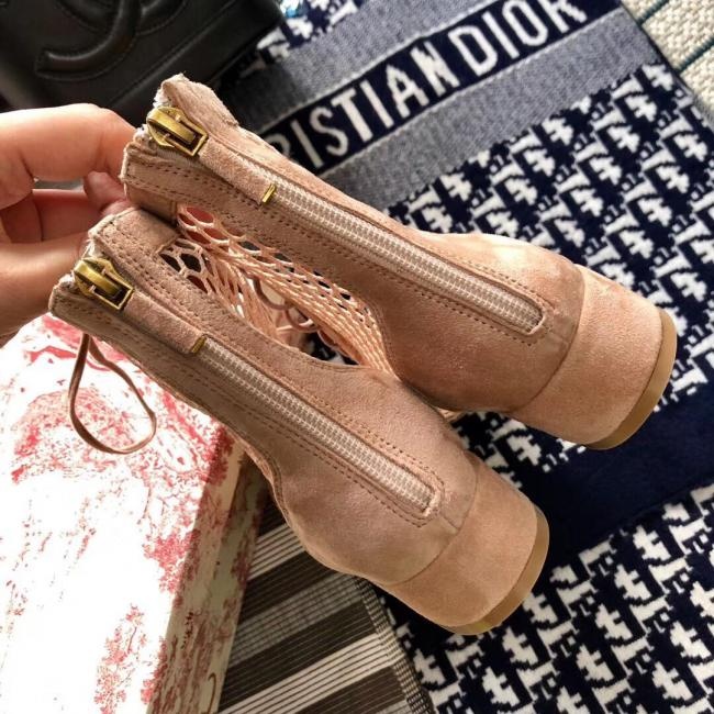 lv  最新2019/Dior特殊网面绑带罗马靴法国购入原版复制 市场唯一对版的3D拉架针织网 韧性强度和针织手法完全一致！！拒绝市面上矮短挫的鞋
