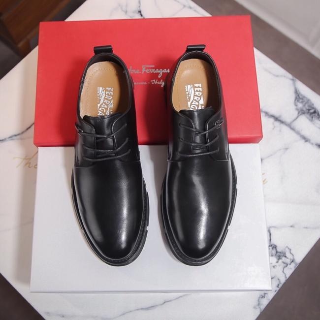 lv 2⃣️0⃣️1⃣️9⃣️ 【菲拉格慕】男士最新黑色经典系列休闲便鞋