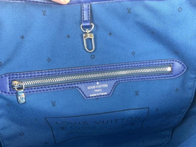 lv M45128扎染蓝购物袋