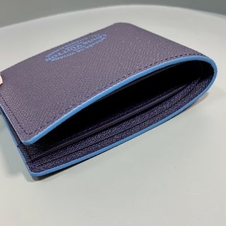 LV 午夜蓝 Taiga 皮革钱夹，复古格调，防刮防水设计