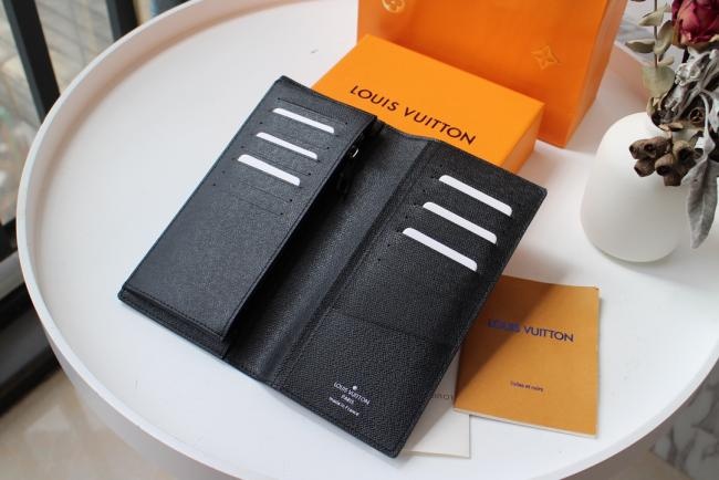 Louis Vuitton BRAZZA钱夹 LV MADE Giant Damier Ebene设计款式