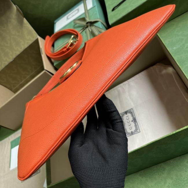 GG 橙色7262系列手袋，古驰创星说 Cosmogonie新款，原厂皮质设计