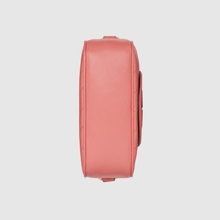Gucci 7423 Blondie系列粉色小号肩背包原厂皮革
