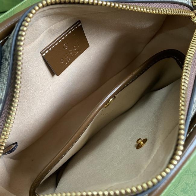 GG Marmont 6585 绿色包装，精致优雅的奢侈品手袋