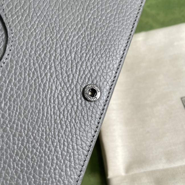 GG Marmont 4979 Aria-时尚咏叹调全皮链条包，经典设计灰色现时尚